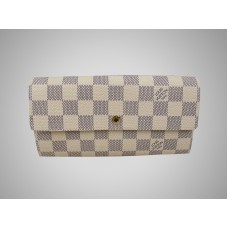 Louis Vuitton Damier Azur Wallet With Zip Pocket