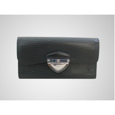 Louis Vuitton Epi Leather Eugenie Wallet - Black