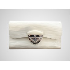 Louis Vuitton Epi Leather Eugenie Wallet - Ivory