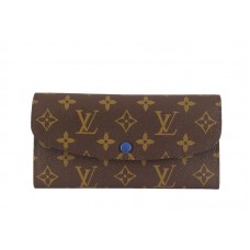 Louis Vuitton Monogram Emilie Wallet Bleu