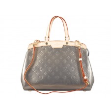 Louis Vuitton Monogram Vernis Brea Mm Silver