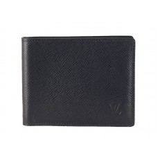 Louis Vuitton Taiga Leather Compact Wallet Boreal