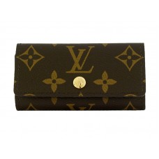 Louis Vuitton Monogram 4 Key Holder Fleuri Vert