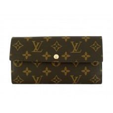 Louis Vuitton Monogram Sarah Wallet Fleuri Violet