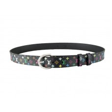 Louis Vuitton Ellipse Multicolore Belt Noir