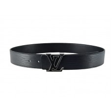 Louis Vuitton Initiales Epi Belt Black