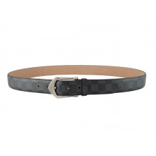 Louis Vuitton Riveted Damier Graphite Belt