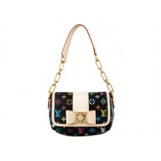 Louis Vuitton Monogram Multicolore Patti Noir