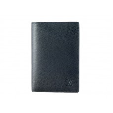 Louis Vuitton Taiga Leather Passport Cover Ardoise