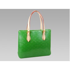 Louis Vuitton Monogram Vernis Brentwood Green Tonic