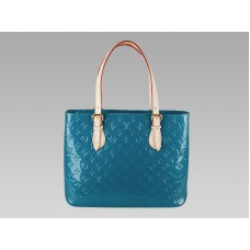 Louis Vuitton Monogram Vernis Brentwood Bleu Galactic