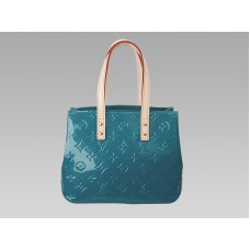 Louis Vuitton Monogram Vernis Reade Pm Bleu Galactic