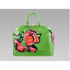 Louis Vuitton Stephen Sprouse Alma Rose Mm Vert Tonic