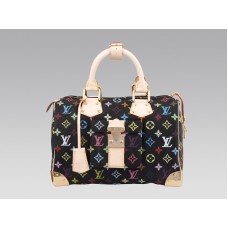 Louis Vuitton Monogram Multicolore Black Speedy 30