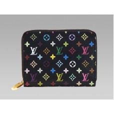 Louis Vuitton Monogram Multicolore Black Zippy Coin Purse Grenade