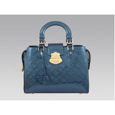 Louis Vuitton Monogram Vernis Melrose Avenue Bleu Nuit