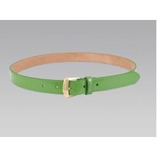 Louis Vuitton Monogram Vernis Vert Tonic Belt With Golden Buckle