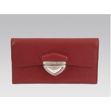 Louis Vuitton Epi Leather Eugenie Wallet Rubis