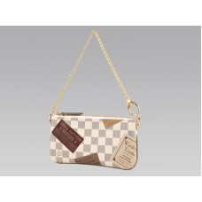 Louis Vuitton Damier Azur Pochette Milla Mm