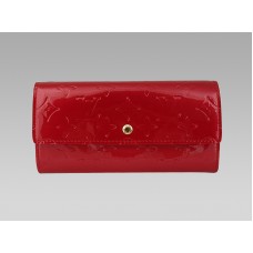 Louis Vuitton Monogram Vernis Pochette Wallet Pomme Damour