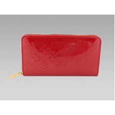 Louis Vuitton Monogram Vernis Zippy Wallet Pomme Damour