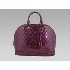 Louis Vuitton Monogram Vernis Alma Mm Violette