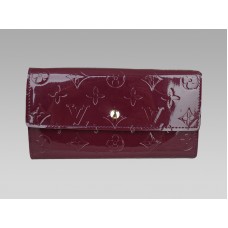 Louis Vuitton Monogram Vernis Porte Tresor International Violette