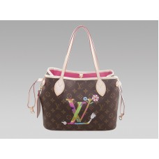 Louis Vuitton Murakami Chibi Kinoko Monogram Neverfull Pm