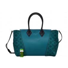 Louis Vuitton W Bag Pm Cuir Orferre Body And Veau Cachemire Sides Blue