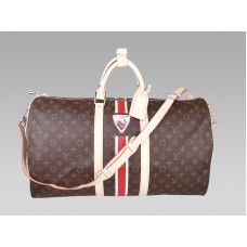 Louis Vuitton Classic China Run Keepall 55 Bandouilere