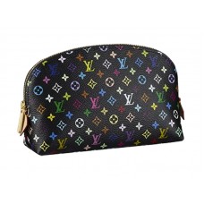 Louis Vuitton Monogram Multicolore Cosmetic Pouch Noir