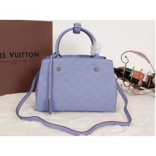 Louis Vuitton Monogram Empreinte Montaigne Mm Lilac