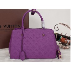 Louis Vuitton Monogram Empreinte Montaigne Mm Amethyste