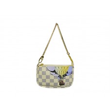 Louis Vuitton Damier Azur Mini Pochette Accessoires Illustre