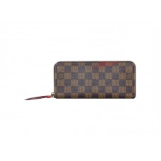 Louis Vuitton Damier Ebene Clemence Wallet