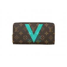 Louis Vuitton Monogram Zippy Wallet Turquoise