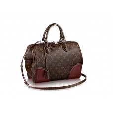 Louis Vuitton Monogram Doc Pm  Burgundy