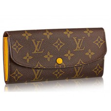 Louis Vuitton Monogram Emilie Wallet Mimosa