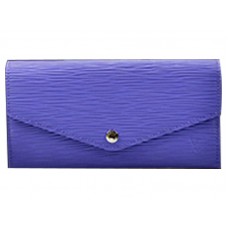 Louis Vuitton Epi Leather Sarah Wallet Purple