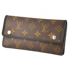 Louis Vuitton Monogram Macassar Long Wallet