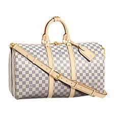 Louis Vuitton Damier Azur Keepall Bandouliere 45