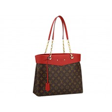 Louis Vuitton Monogram Pallas Shopper Cherry