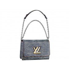 Louis Vuitton Epi Leather Twist Mm Denim Dark