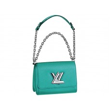 Louis Vuitton Epi Leather Twist Mm Turquoise