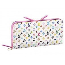 Louis Vuitton Multicolore Insolite Wallet Litchi