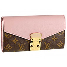 Louis Vuitton Monogram Pallas Wallet Rose Ballerine