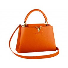 Louis Vuitton Capucines Bb Bag Tangerine