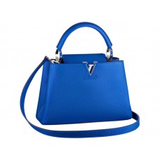 Louis Vuitton Capucines Bb Bag Electric Blue