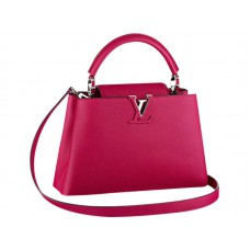 Louis Vuitton Capucines Bb Bag Fluorescent Pink