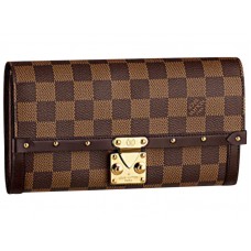 Louis Vuitton Damier Ebene Canvas Venice Wallet